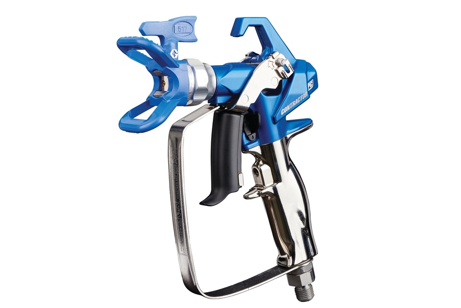 Contractor PC Airless Spray Gun with RAC X S517 SwitchTip, 2 Finger 